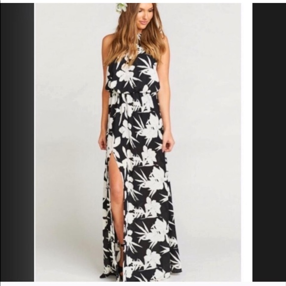 Show Me Your MuMu Heather Halter Dress - Picture 4 of 6